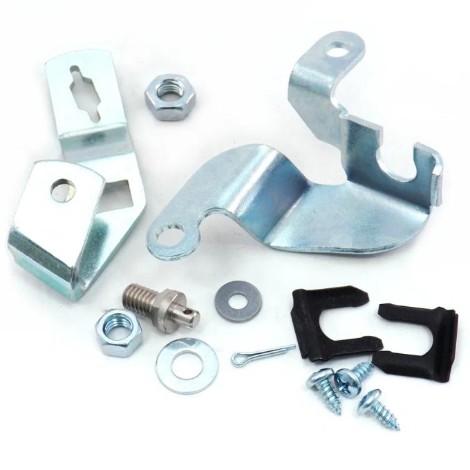 Shiftworks 1968-1972 Chevrolet 3-Speed Transmission Connection Kit With Factory Style Lever And Pan Bracket C401