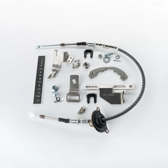 Shiftworks 1966-67 Chevelle Factory Shifter Conversion Kit - TH350 / TH400 / Base Kit SC2032-C