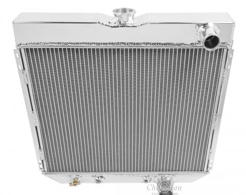 Champion Cooling 2 Row All Aluminum Radiator Made With Aircraft Grade Aluminum EC340