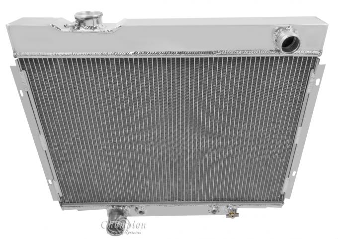 Champion Cooling 3 Row All Aluminum Radiator Made With Aircraft Grade Aluminum CC2379