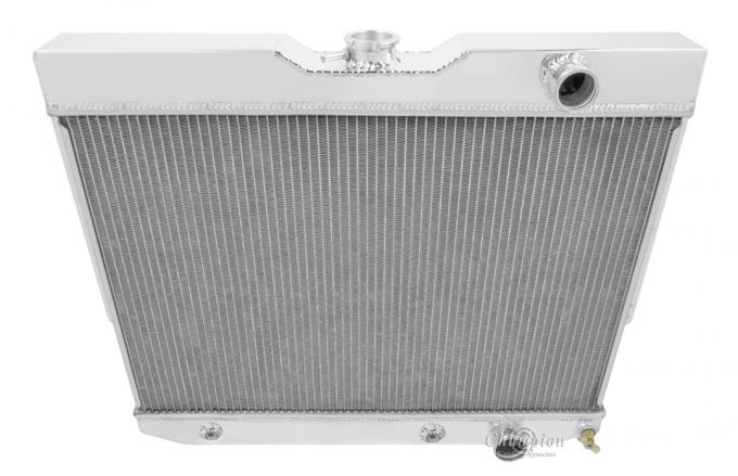 Champion Cooling 4 Row All Aluminum Radiator Made With Aircraft Grade Aluminum MC281