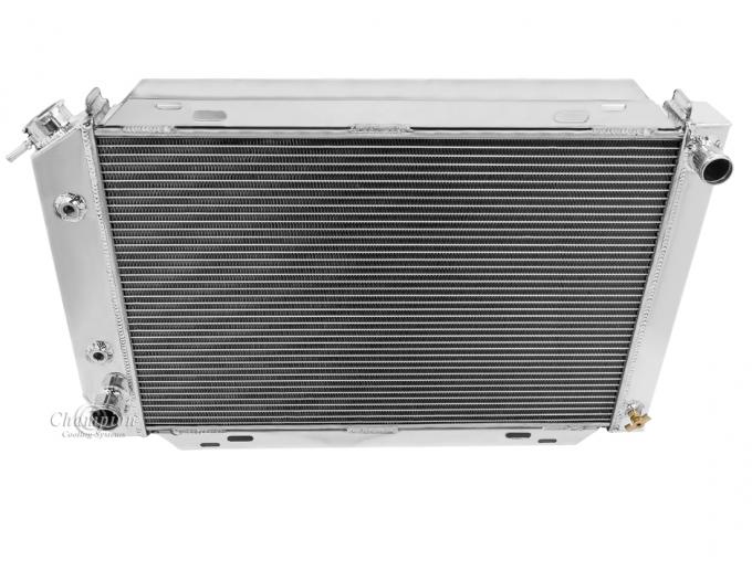 Champion Cooling 2 Row All Aluminum Radiator Made With Aircraft Grade Aluminum EC138