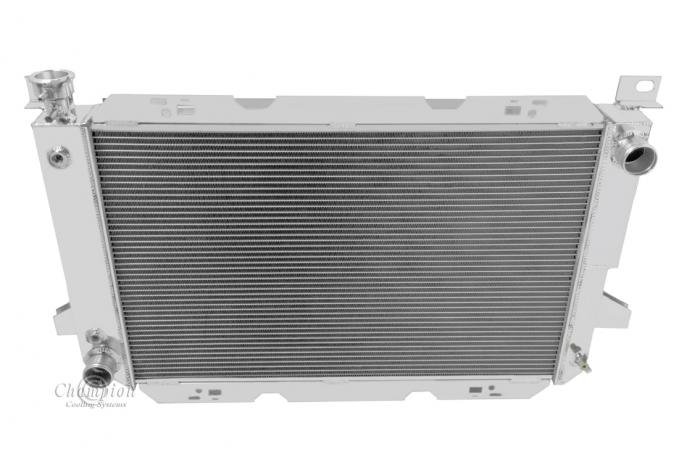 Champion Cooling 4 Row All Aluminum Radiator Made With Aircraft Grade Aluminum MC1451