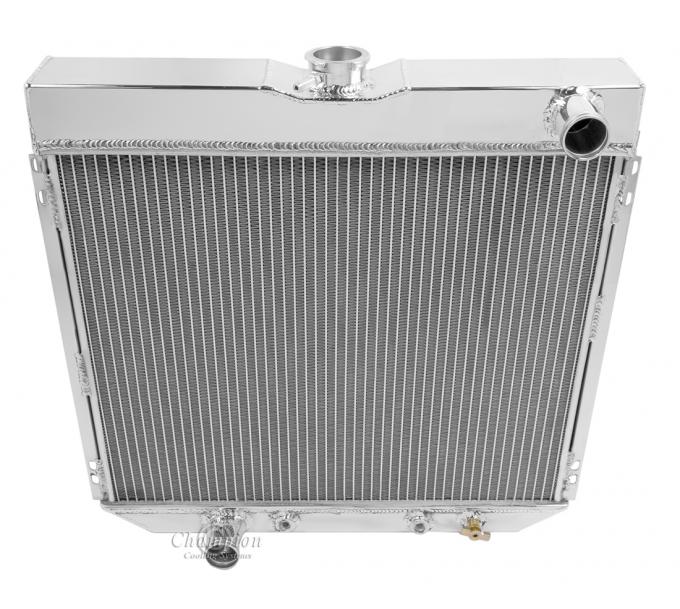 Champion Cooling 3 Row All Aluminum Radiator Made With Aircraft Grade Aluminum CC339B-BLK