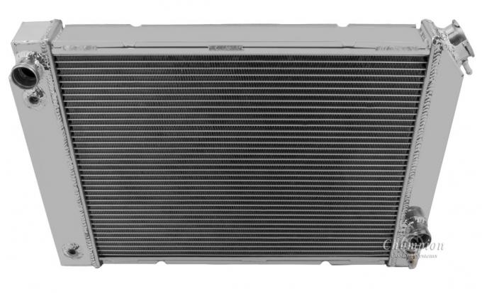 Champion Cooling 1984-1988 Pontiac Fiero 3 Row All Aluminum Radiator Made With Aircraft Grade Aluminum CC828