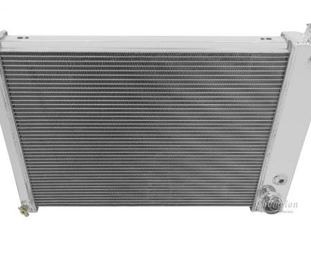 Champion Cooling 2 Row All Aluminum Radiator Made With Aircraft Grade Aluminum EC370