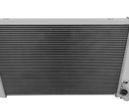 Champion Cooling 1969-1972 Chevrolet Corvette 2 Row All Aluminum Radiator Made With Aircraft Grade Aluminum EC1655