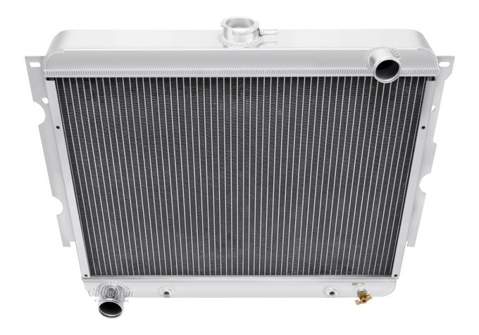 Champion Cooling 4 Row All Aluminum Radiator Made With Aircraft Grade Aluminum MC2375