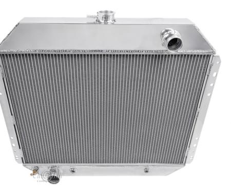 Champion Cooling 3 Row All Aluminum Radiator Made With Aircraft Grade Aluminum CC433B-BLK