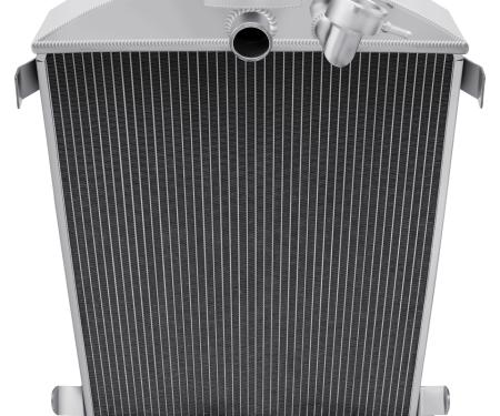 Champion Cooling 1930-1931 Ford Model A 3 Row All Aluminum Radiator Made With Aircraft Grade Aluminum CC3031CH