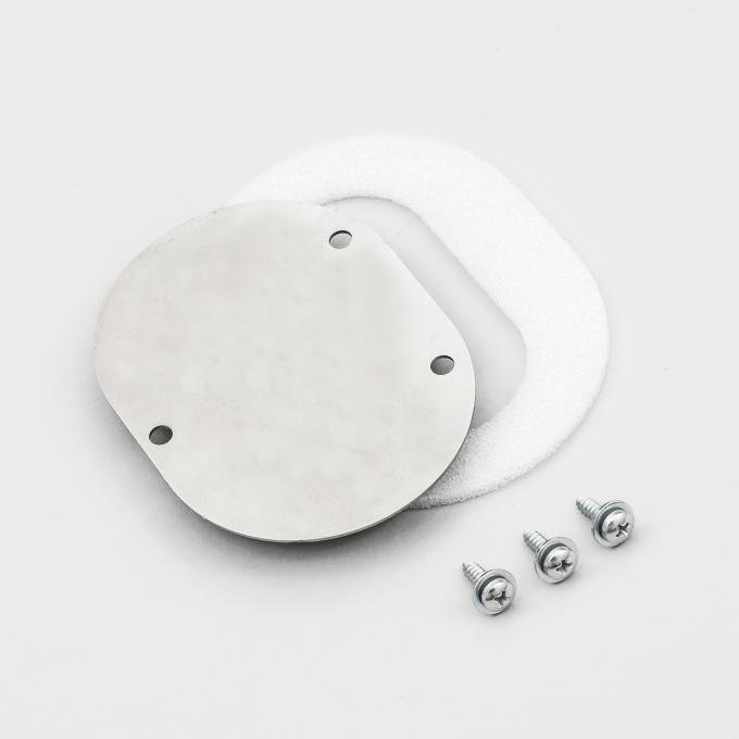 Detroit Muscle Technologies Mopar B E Body 70-71 Non ECS Fuel Tank Vent Line Bulkhead Block Off STAINLESS BEX7071EB02-STAINLESS