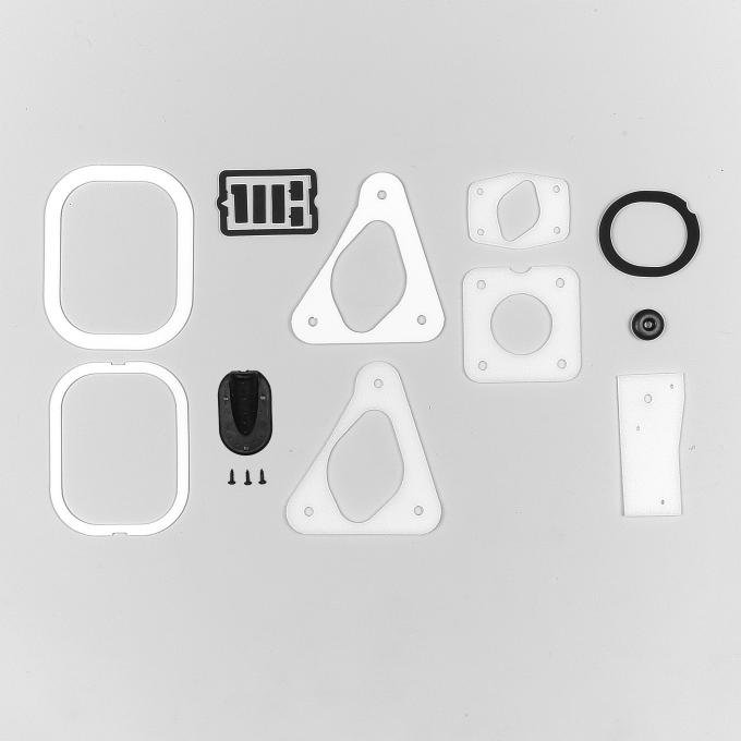 Detroit Muscle Technologies Mopar Dodge Truck Pickup 72-80 MEGA Firewall Gasket Set D100 D200 D 300 Ramcharger Trailduster TRK7280FW01M