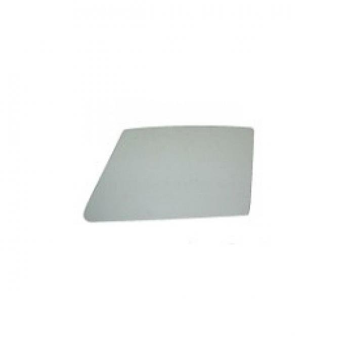 Corvette Door Window Glass Left Clear, Correct Date & Logos, 1956-1962