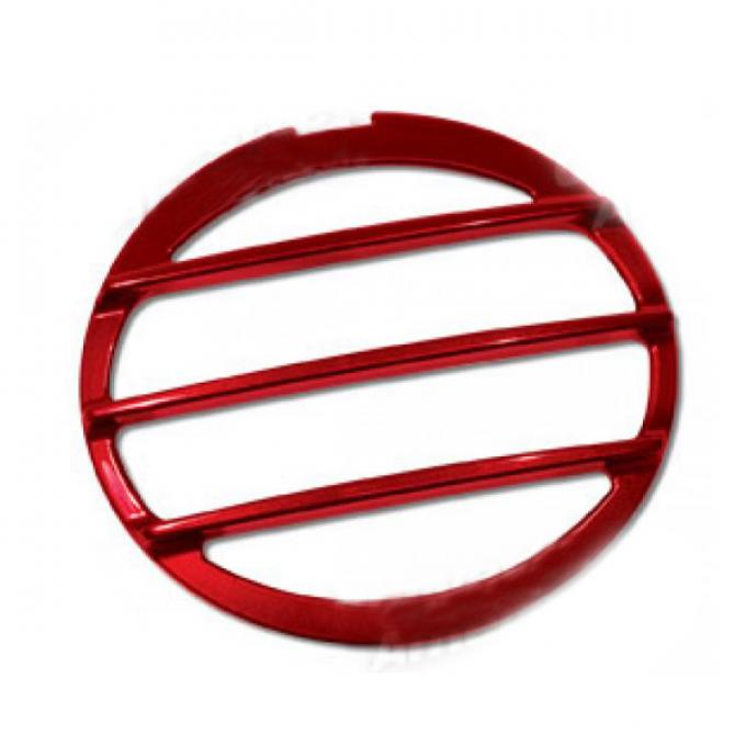 Corvette Taillight Louver Kit, Torch Red, 2005-2013