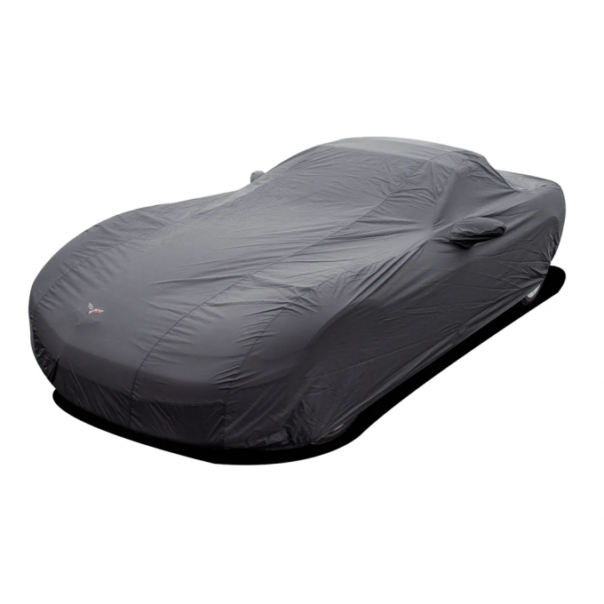 Corvette C6 Car Cover Stormshield, Black with Logo Convertible, 2005-2013