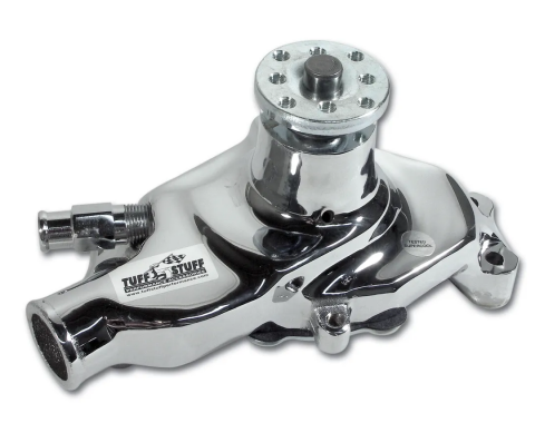 Corvette Water Pump, Chrome Platinum, 1984-1991