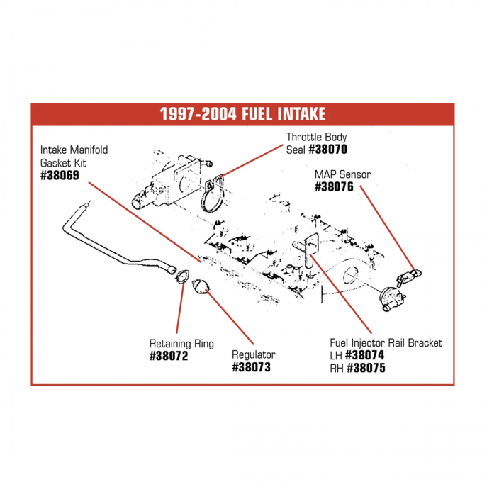 Corvette Fuel Pressure Regulator, 1997-1998