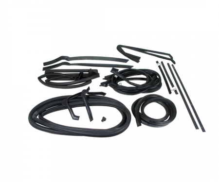 Corvette Weatherstrip Kit, Body Convertible 17 Piece, 1963-1967