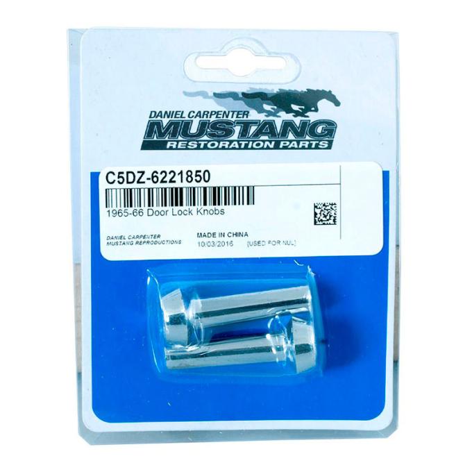 Daniel Carpenter 1965-66 Door Lock Knobs C5DZ-6221850