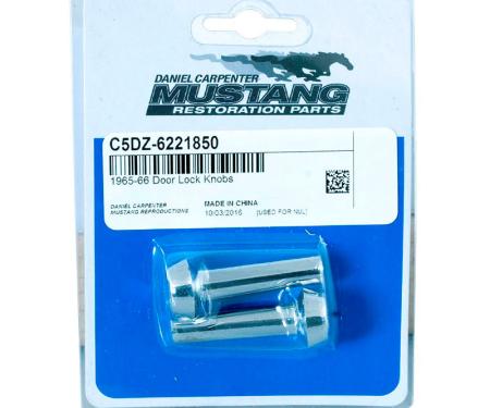 Daniel Carpenter 1965-66 Door Lock Knobs C5DZ-6221850