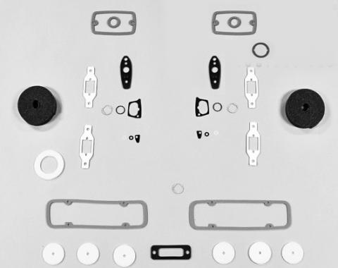 Detroit Muscle Technologies 1972 Chrysler / Dodge / Plymouth Mopar A Body 72 Scamp Paint Exterior Gasket Set ASC7272PK01