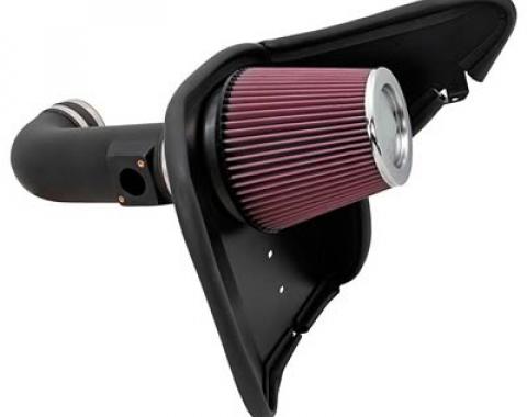 Camaro Air Intake Kit, K&N Series Aircharger High Performance Air Intake, V8, 2010-2013