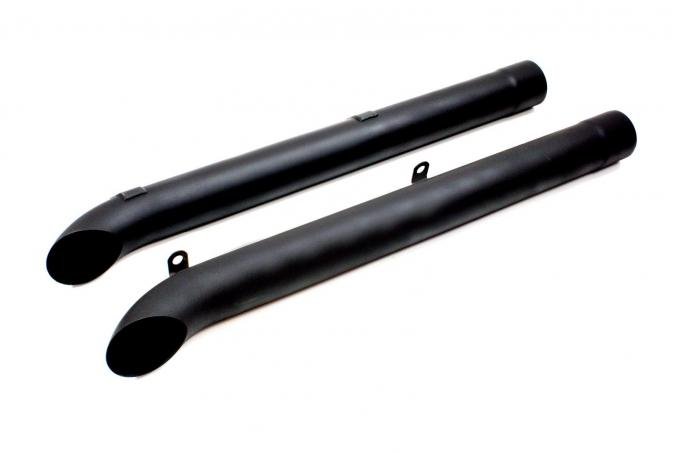 Doug's Headers Corvette Side Tubes, Black, 1963-1982