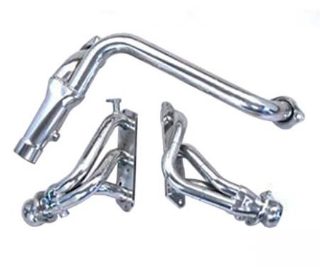 PaceSetter Headers Mid-Length, Steel, Silver Ceramic Coated, Chevy, Pontiac, 3.8L 72C1209