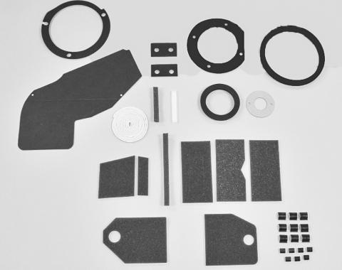 Detroit Muscle Technologies Mopar A Body 67-72 NON AC Heater Box Rebuild Restoration Seal Gasket MEGA Kit AXX6772HB02