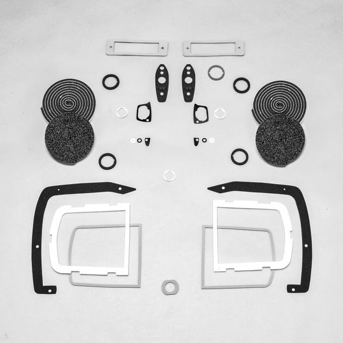 Detroit Muscle Technologies 1968 Dodge / Plymouth Mopar B Body 68 Roadrunner GTX Satellite Paint Exterior Gasket Set BRR6868PK01