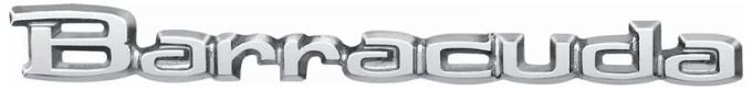 AMD Door or Tailpanel Emblem, Barracuda, 71-74 Barracuda K-3505456