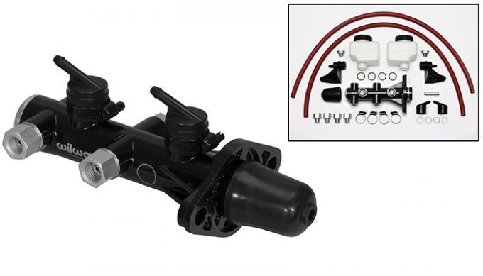 Wilwood Brakes Remote Tandem Master Cylinder 260-14243-BK