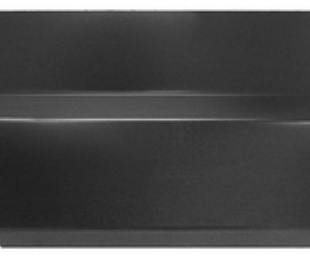 Key Parts '84-'01 Lower Rear Doorskin, Passenger's Side 0482-174 R