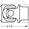 Borgeson Steel Single Universal Joint 013431