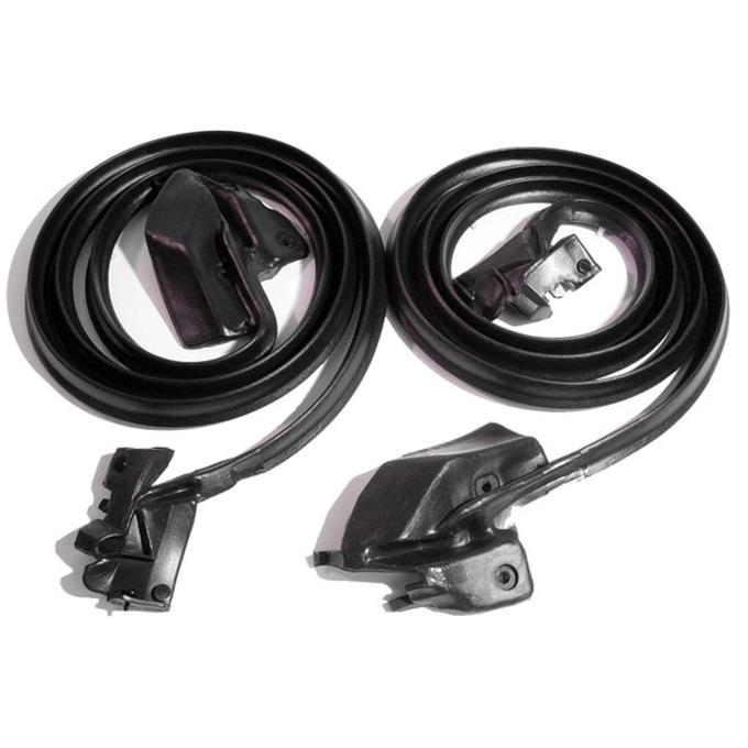 Metro Moulded Parts 1966-1970 Oldsmobile / Cadillac / Buick Door Seals with Molded Ends LM 12-F