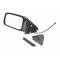 AMD Outside Door Mirror, Black, Power, Foldable, LH, 88-00 CK Truck X570-4088-PL