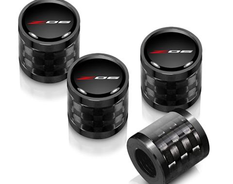 C8 Z06 Corvette Carbon Fiber Valve Stem Caps