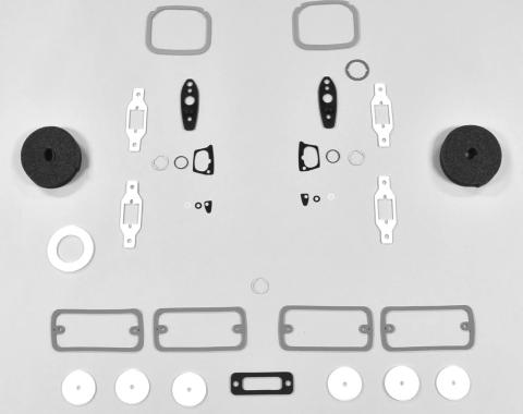 Detroit Muscle Technologies 1972 Dodge / Chrysler / Plymouth Mopar A Body 72 Dodge Dart Exterior Paint Gasket Set ADA7272PK01