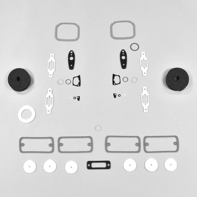 Detroit Muscle Technologies 1972 Dodge / Chrysler / Plymouth Mopar A Body 72 Dodge Dart Exterior Paint Gasket Set ADA7272PK01