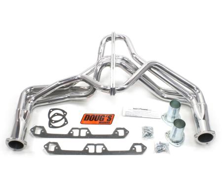 Doug's Headers 1971-81 Jeep CJ5/6/7 with AMC 304 V8 1 5/8" Fenderwell Header with Metallic Ceramic Coating D190