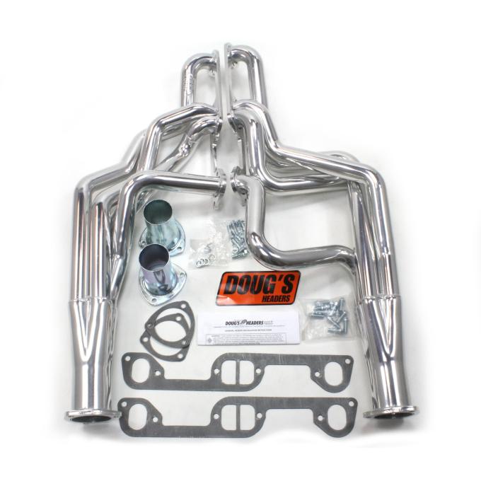 Doug's Headers 1965-68 Pontiac Full-Size V8 with Floor Shift 1 3/4" Long Tube Header D521