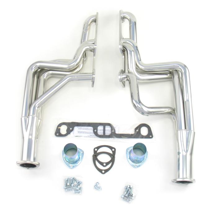 Doug's Headers 1968-72 Pontiac GTO/LeMans/Tempest D-Port Heads 1 3/4" Long Tube Header D590