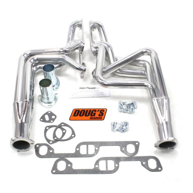 Doug's Headers 1970-79 Pontiac Firebird V8 D-Port Heads 1 3/4" Long Tube Header D570