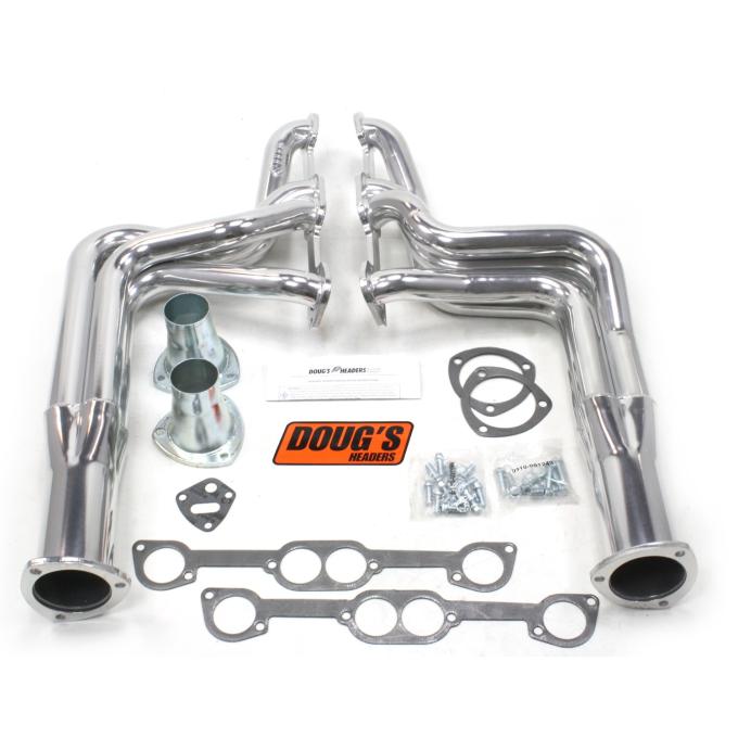 Doug's Headers 1970-79 Pontiac Firebird V8 Round Port Heads 1 7/8" Long Tube Header D581