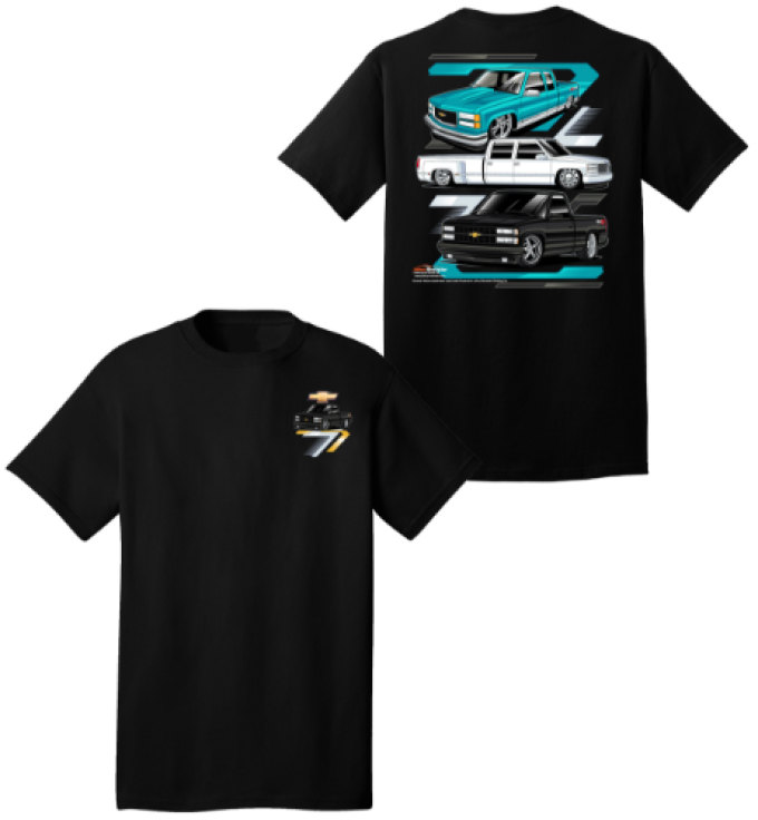 Port & Company Old Body Style Chevy Trucks T-Shirt