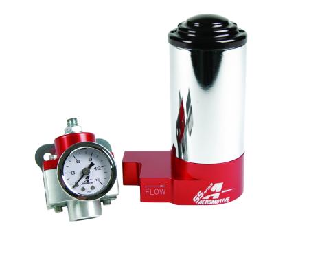 Aeromotive SS Carbureted Fuel Pump & Fuel Pressure Regulator Kit with NPT- Ports 17246