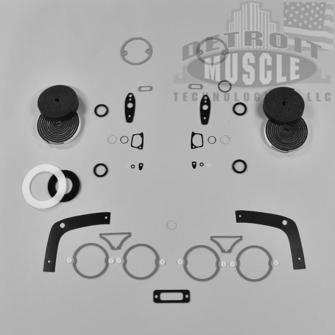 Detroit Muscle Technologies Paint Gasket Set, 68 Charger BCH6868PK01