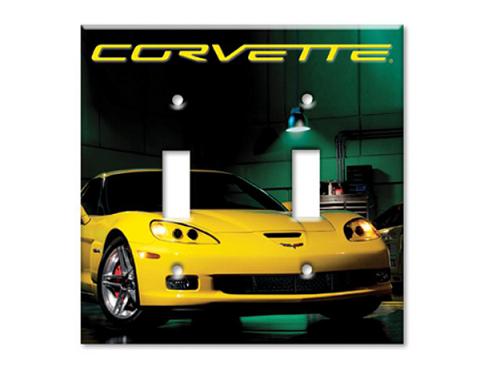 Corvette ZR1 Switchplate, Single