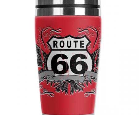 Mugzie® brand Travel Mug - Route 66