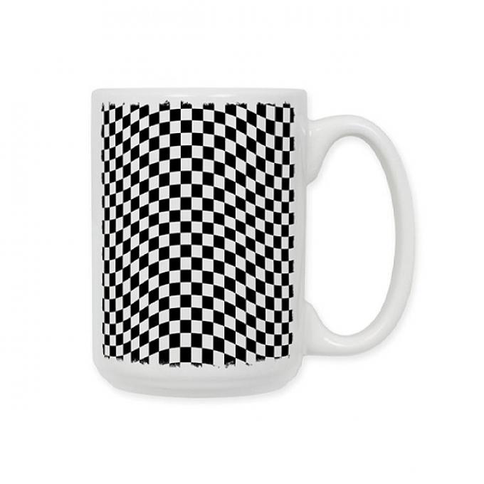 Checkered Coffee Mug